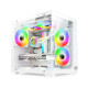 PC Power ICEBOX X2 WH mATX Mid Tower Gaming Casing